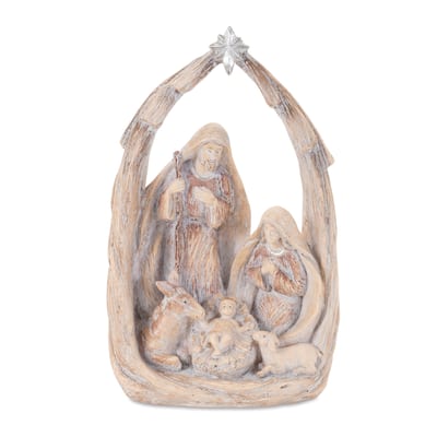 Holiday Nativity Scene Display 8"H - N/A