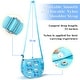 preview thumbnail 4 of 16, Girls Adjustable Crossbody Purses for Kids Ages 6-12 - Stylish Shoulder Bags with Adjustable Straps