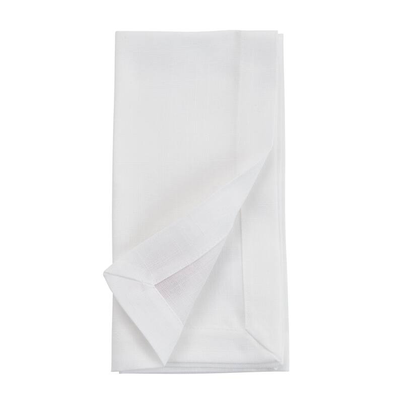 Embroidered Table Napkins With Rooster Design (Set of 4) - 20"x20"