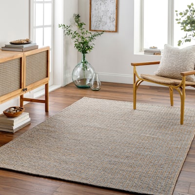 Petyra Handmade Jute & Wool Blend Area Rug