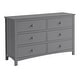 preview thumbnail 2 of 11, Oxford Baby Universal RTA 6 Drawer Dresser