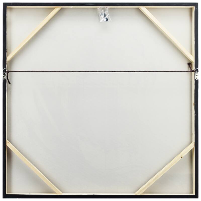 Crystal Wave Textured Glitter Hand Painted Canvas Wall Art