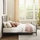 preview thumbnail 3 of 10, Corvus Meitner Vintage Charcoal Metal Bed