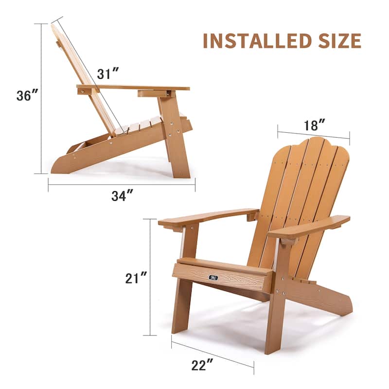 Backyard Furniture Painted Seating with Cup Holder For Lawn Outdoor