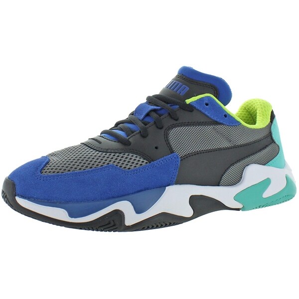 puma blue casual shoes