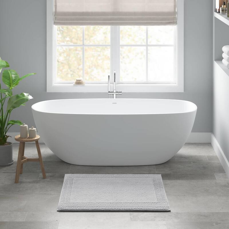 Cotton Tufted 3000 GSM Reversible Bath Rug