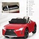 preview thumbnail 8 of 7, Costway 12V Kids Ride on Car Lexus LC500 Licensed Remote Control - 42''x24.5''x17.5''