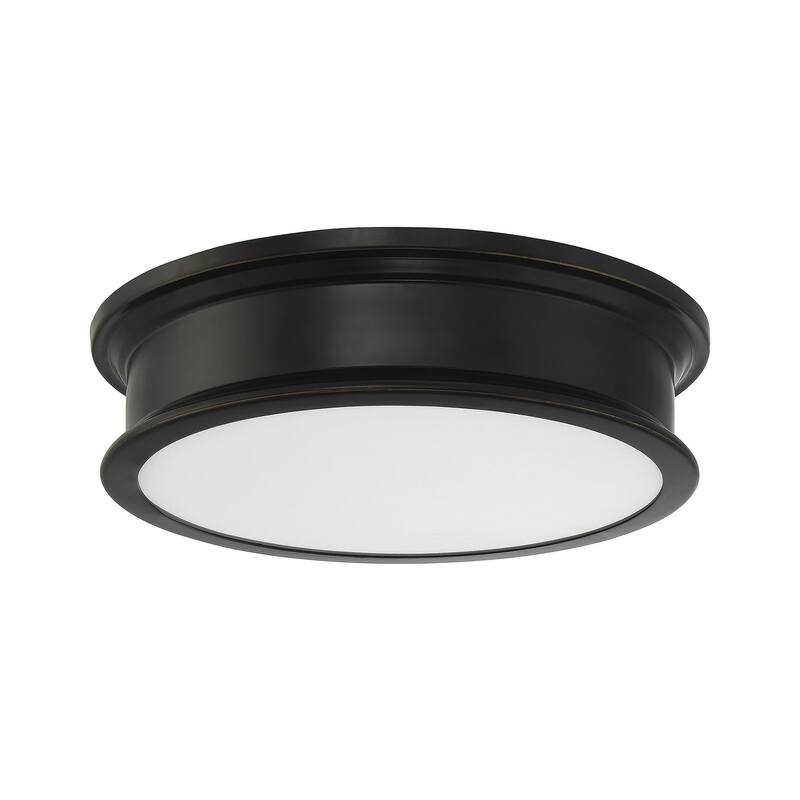 Savoy House Watkins Flush Mounted Ceiling Light in Classic Bronze - Classic Bronze