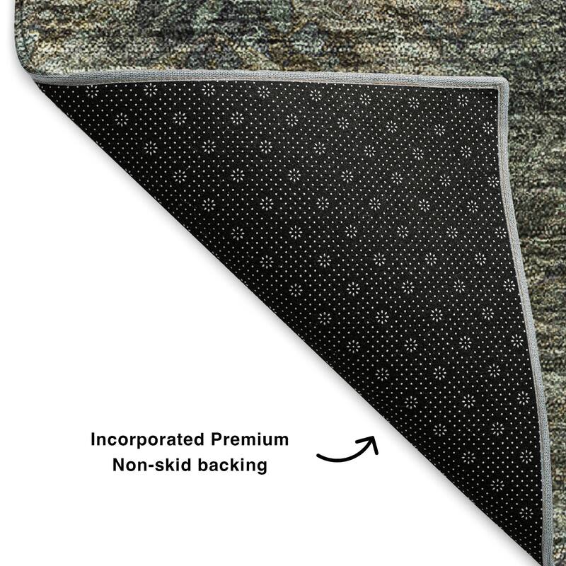 Premium Washable Super Soft Contemporary Abstract Mayfield Rug