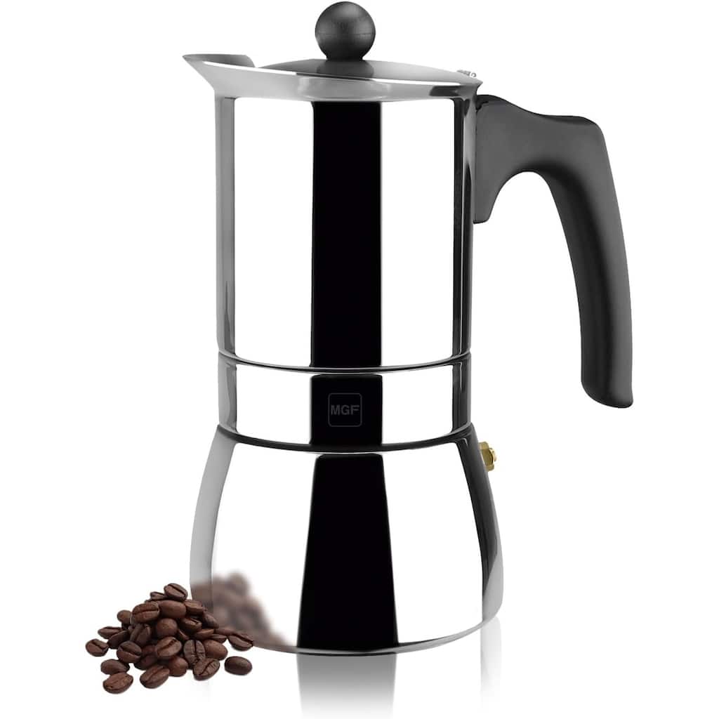 Genova Stainless Steel Espresso Maker