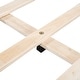 preview thumbnail 10 of 8, Wooden Queen Size Velvet Platform Bed with Bear-Shaped Headboard, Kid's Bed Frame with Bed-End Storage Pocket, Gray