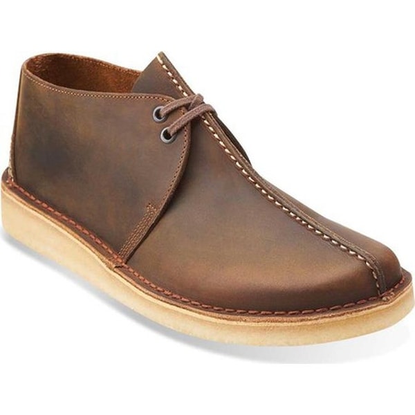 men's clarks desert trek beeswax