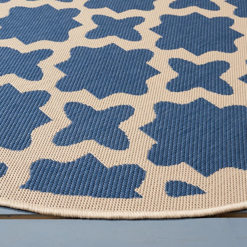 SAFAVIEH Courtyard Dorthey Indoor/ Outdoor Waterproof Patio Backyard Rug