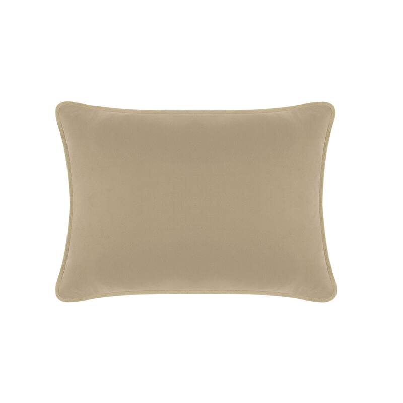 Sparkles Home Coordinating Pillow - 14x20 - Taupe Velvet