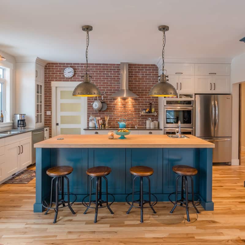 1-Light Antique Gold Chandelier 11.8in. Metal Dome Pendant Light - Antiqued Gold - 11.8''W