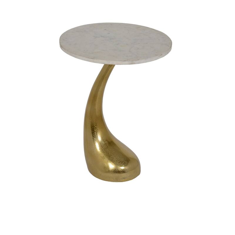 Round Marble Top Candle Holder - 22.5"