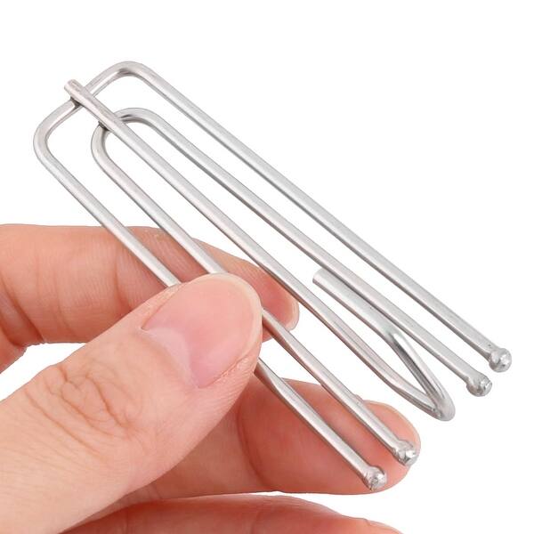 Shop Home Stainless Steel Window Drapery Curtain Pleat Hooks
