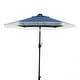 preview thumbnail 17 of 25, Ainfox 7FT Outdoor Patio Umbrella with Tilt Fringe Tassel Umbrella with LED Solar Lights