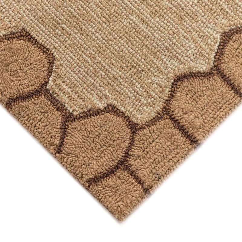 Liora Manne Frontporch Honeycomb Bee Indoor/Outdoor Rug