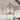 4 - Light Farmhouse Lantern Glass Drum Chandelier for Entryway