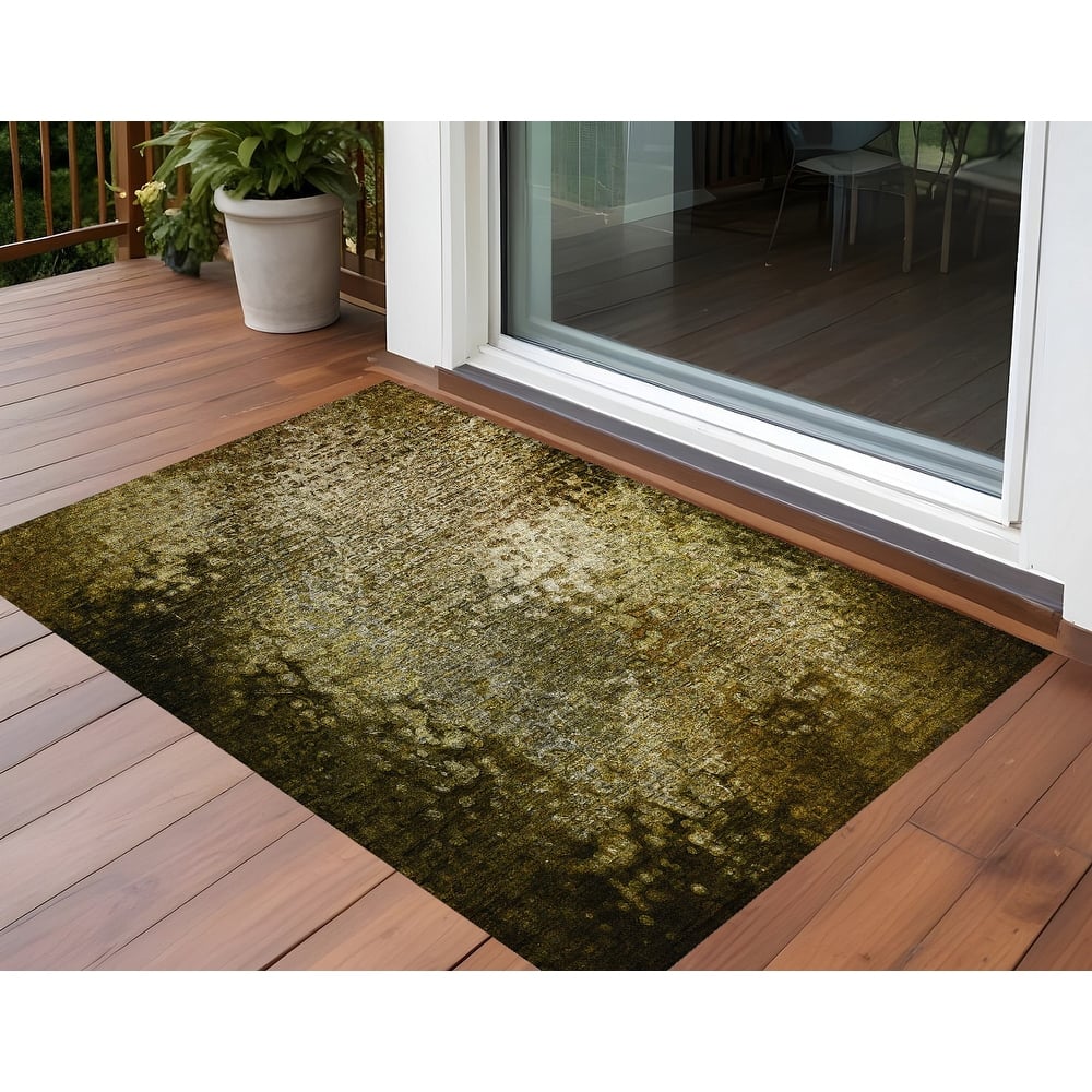 Elra Pure & Simple Weather Resistant Classic Meets Modern Outdoor Rug