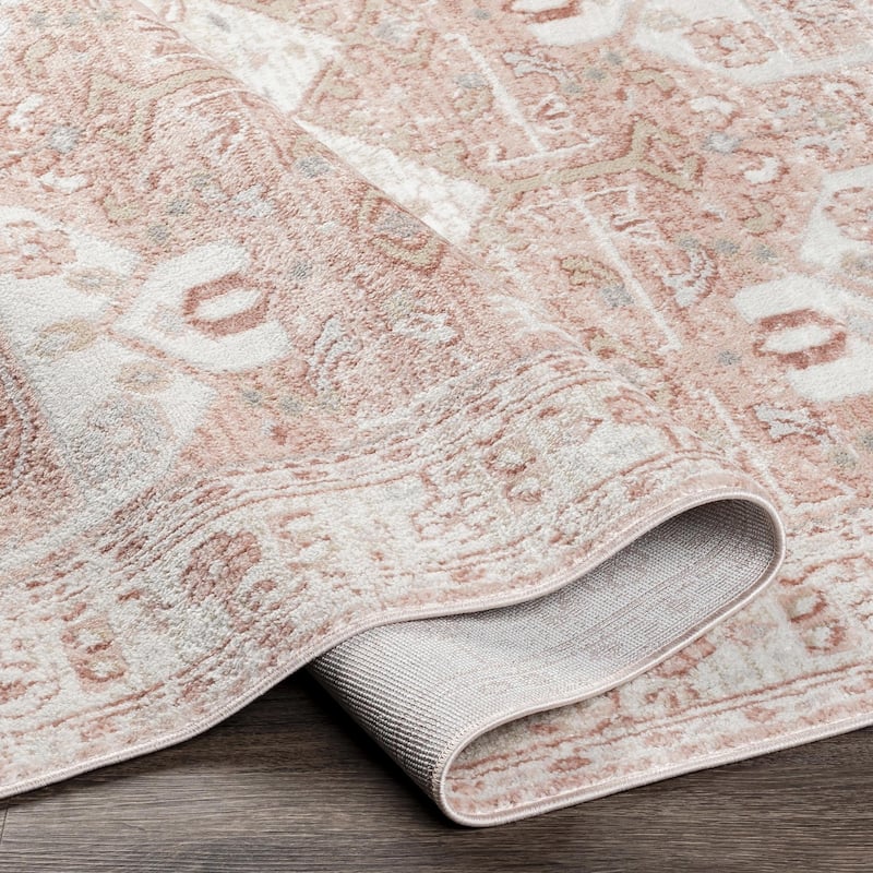 Livabliss Vintage St Tropez Medallion Area Rug