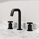 preview thumbnail 36 of 42, VIGO Cass 8" H 2-Handle Widespread Bathroom Faucet