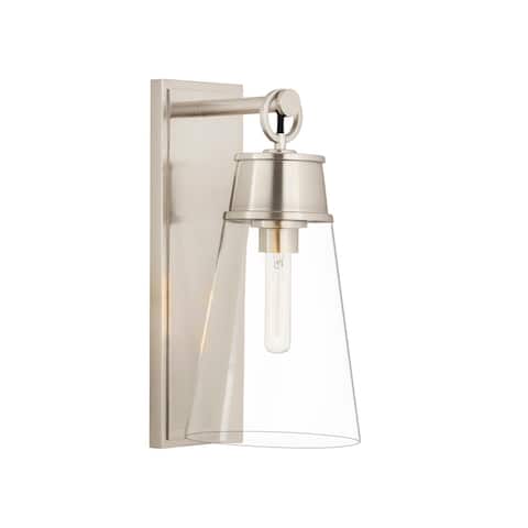 Wentworth 1 Light Wall Sconce - Brushed Nickel