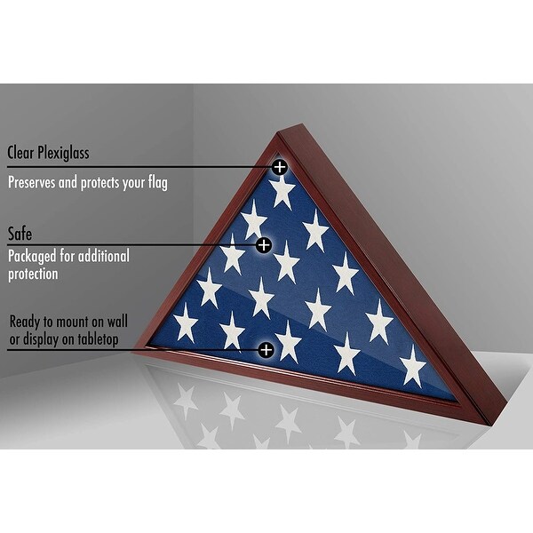 flag triangle frame