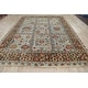 preview thumbnail 13 of 17, Floral Garden Design Tabriz Oriental Area Rug Wool Handmade Carpet - 7'11" x 9'11"