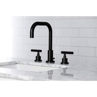 Kingston Brass Manhattan 8 in. Widespread Bathroom Faucet