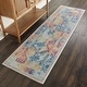 preview thumbnail 51 of 72, Nourison Global Vintage Medallion Boho Moroccan Area Rug 2' x 6' Runner - Ivory/Multi - Runner/Rectangle