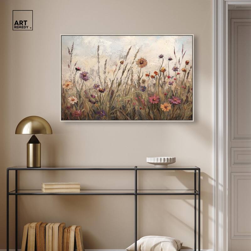 Vintage Blooms II Canvas by Art Remedy