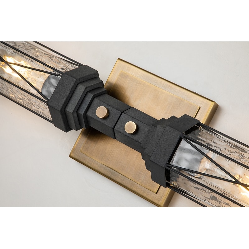Rustic 2 Light Wall Vanity Sconce