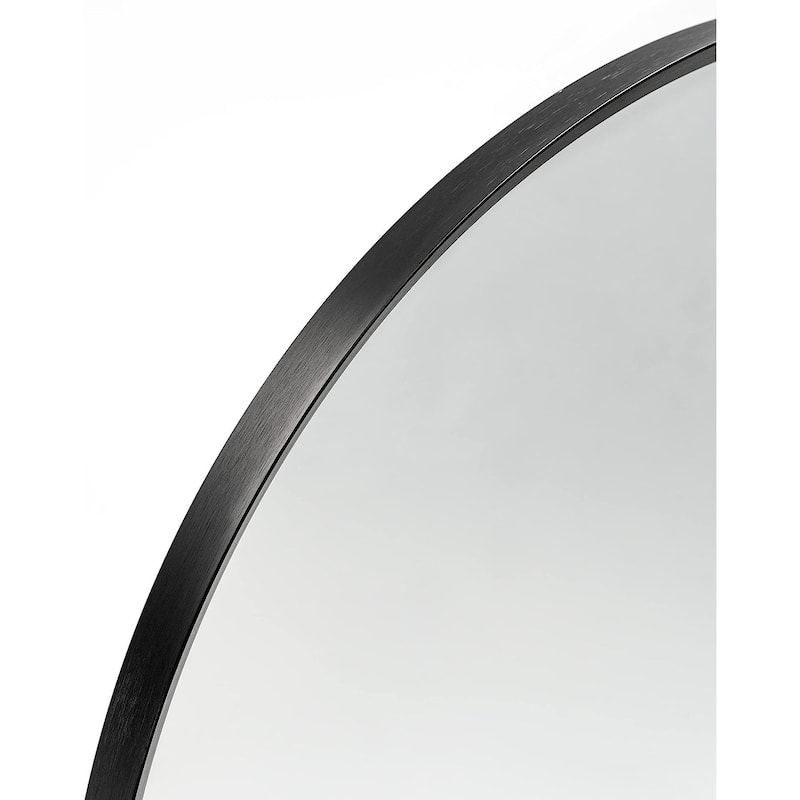 20x30 Inch Metal Framed Arched Bathrrom Mirror for Wall