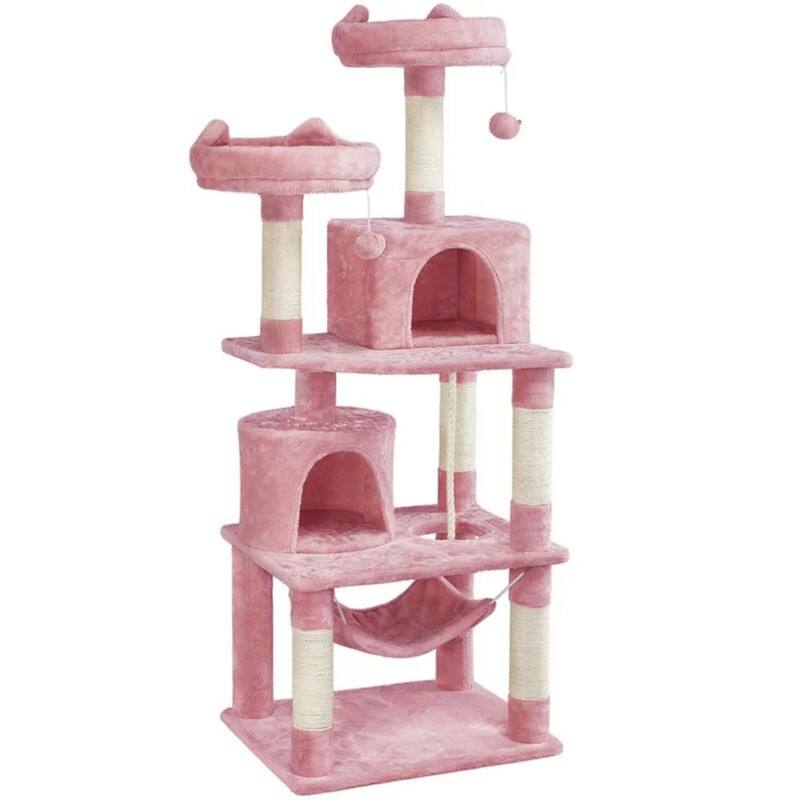 62.2'' H Multi Level Cat Tree Tower On Sale Bed Bath & Beyond