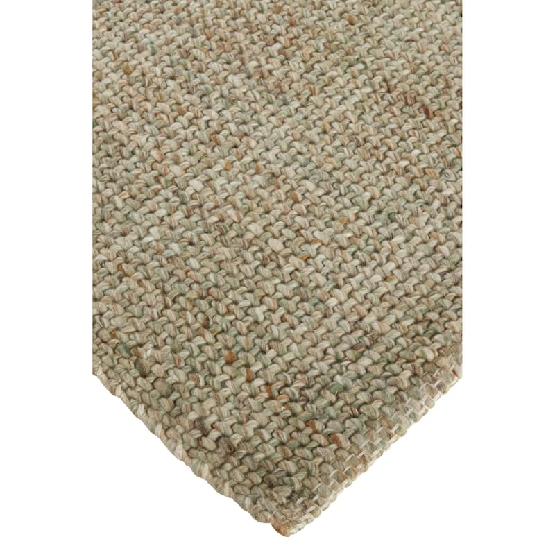 Siona Space Dyed In/Outdoor Flatweave, Dusty Blue, Area Rug