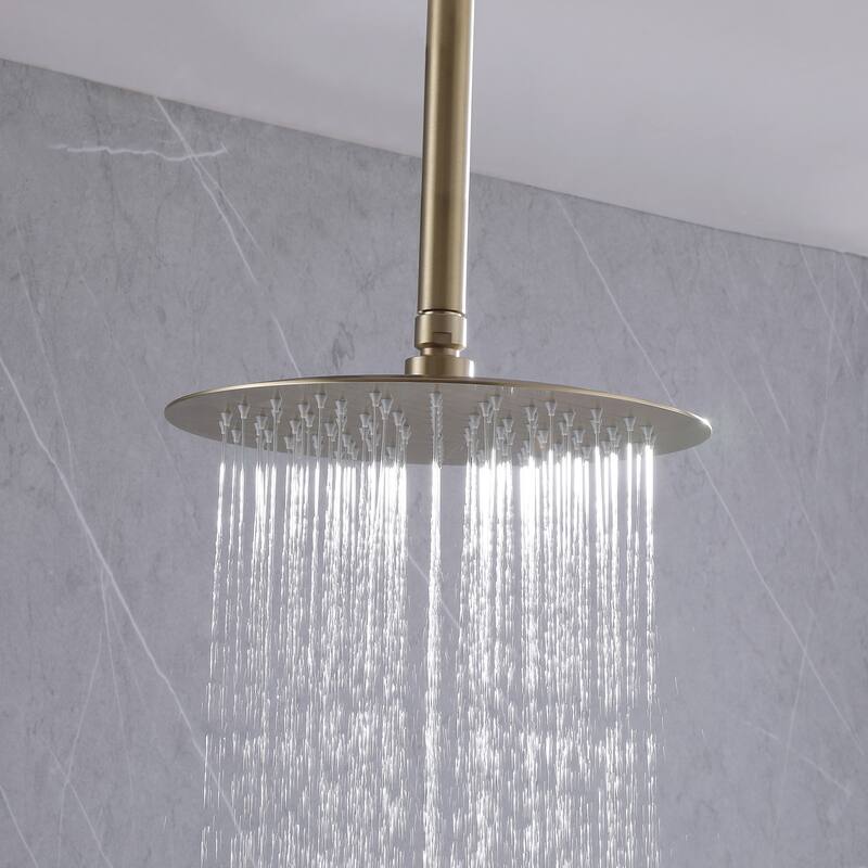 Tub and Shower Faucet with 10 in. Rain Shower Head