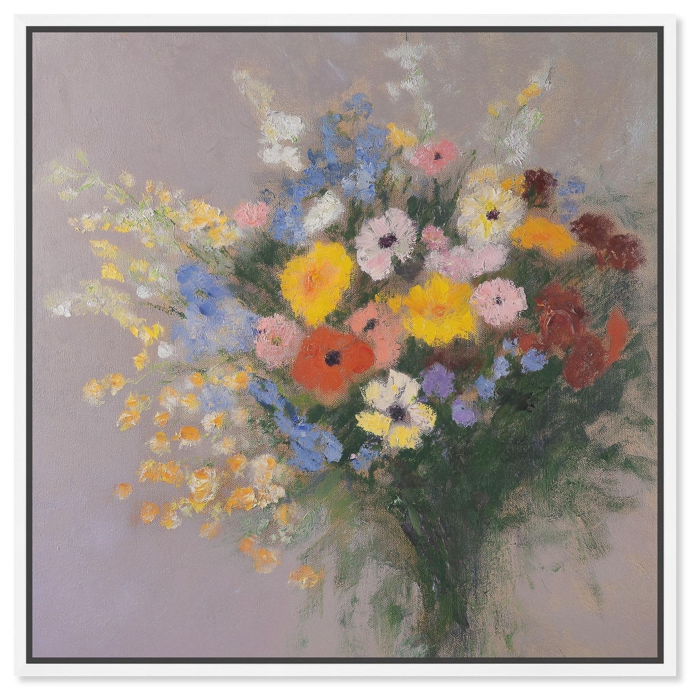 Meadow Flowers Canvas by Art Remedy