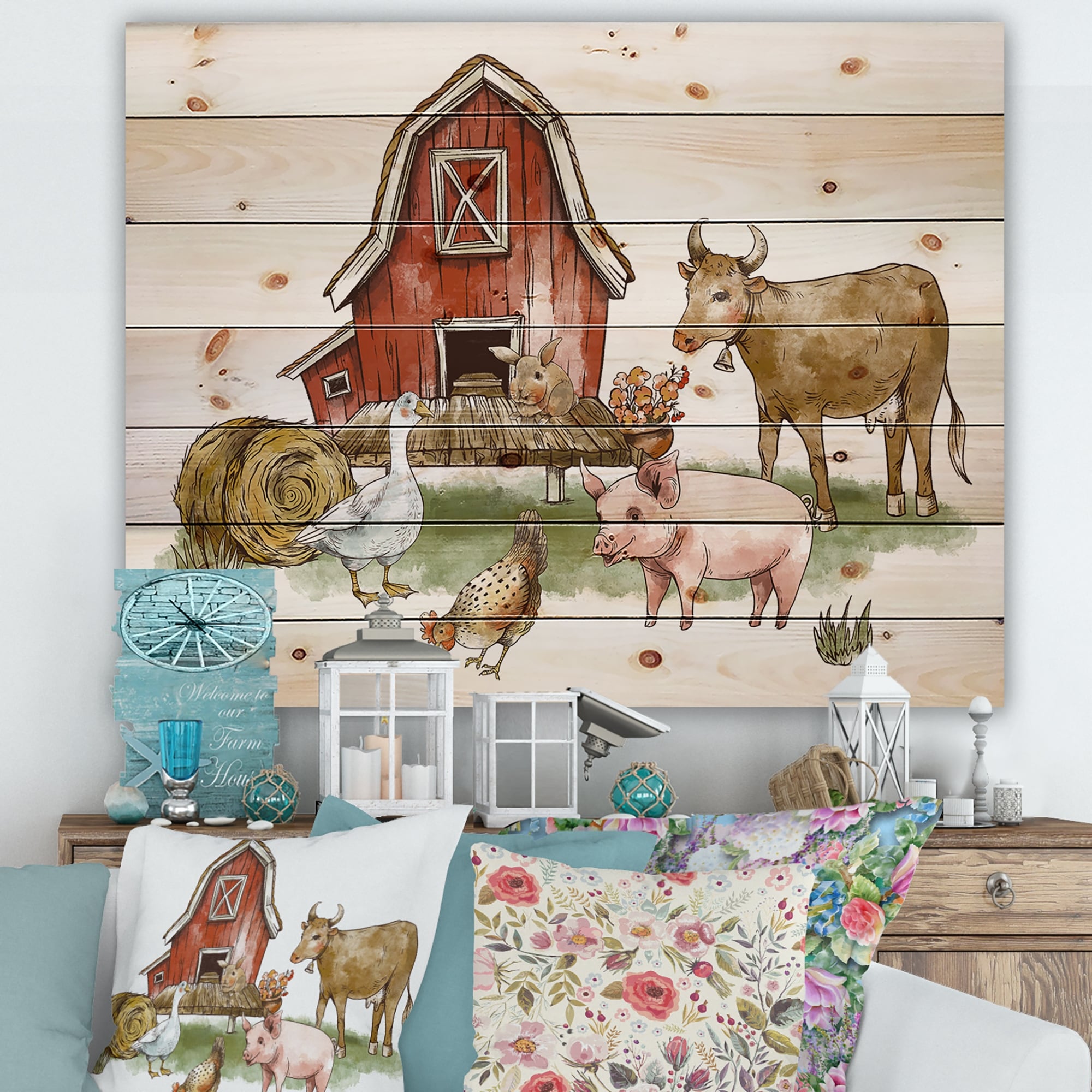 https://ak1.ostkcdn.com/images/products/is/images/direct/7842c92a41b1f19cc627811d8d47633031207bf5/Designart-%27Farm-House-With-Goose-Chicken-Cow-Pig-and-Haystack%27-Rustic-Print-on-Natural-Pine-Wood.jpg