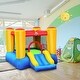 preview thumbnail 2 of 9, Costway Inflatable Bouncer Kids Slide Bounce House for Indoor Outdoor - 6.5ft (L) X 8.3ft (D) X 5.2ft (H)