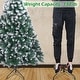 preview thumbnail 15 of 14, 7FT Spray White PVC Christmas Tree 870 Branches for Holiday Decoration