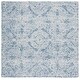preview thumbnail 58 of 62, SAFAVIEH Handmade Metro Marcienne French Country Wool Rug 6' Square - Blue/Ivory - Square