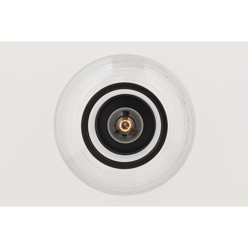 Mitzi by Hudson Valley Maggie 1-Light Flush Mount with Clear Glass