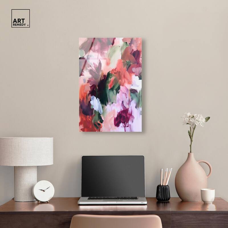 Adelas Garden II Acrylic by Art Remedy, Ready to Hang