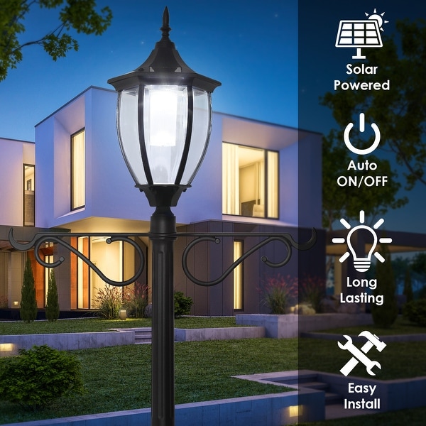 Crestmont outdoor solar lamp hot sale