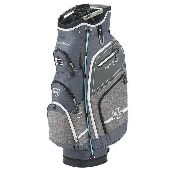 New Wilson Staff Nexus III Cart Bag Gray / Blue - Gray / Blue