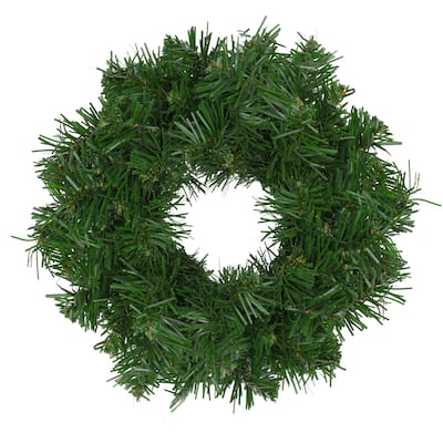 8" Deluxe Windsor Pine Artificial Christmas Wreath - Unlit