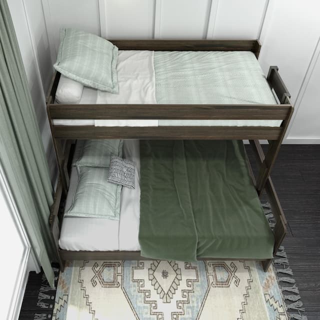 Max and Lily Farmhouse Twin XL over Queen Bunk Bed