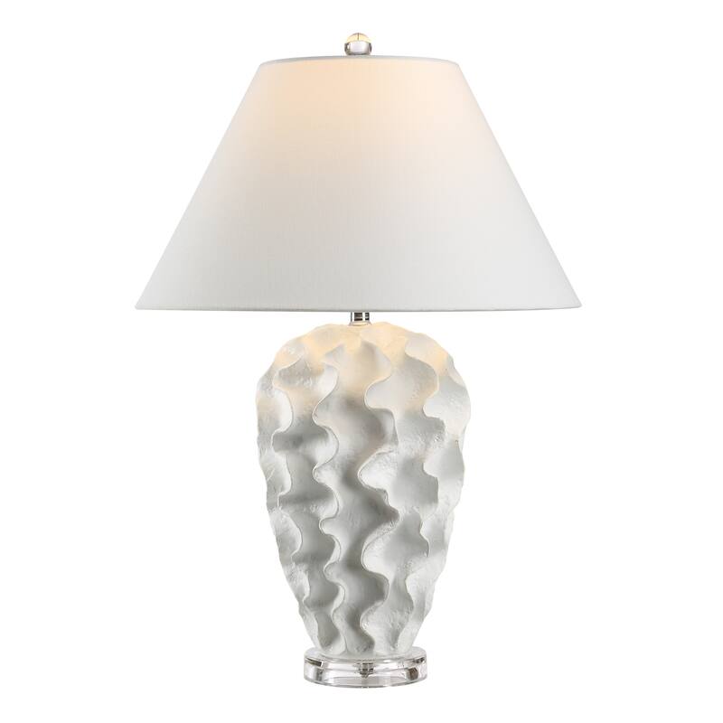Everren Floris 26.5" Height Table Lamps, White